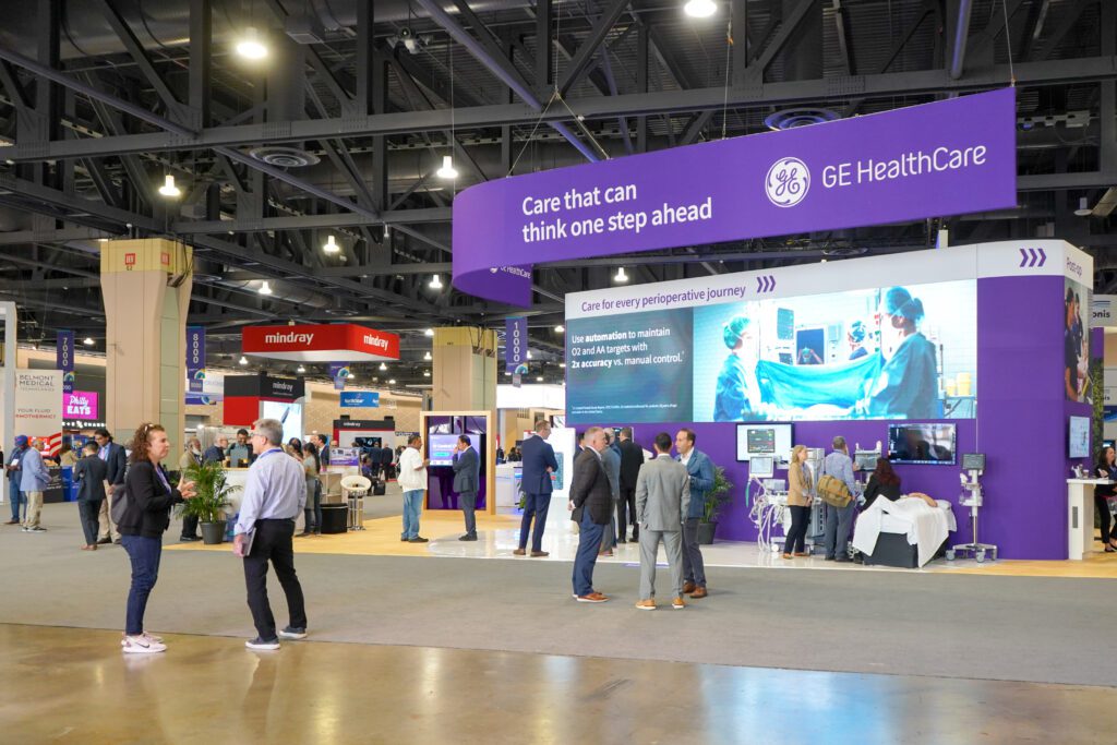 The exhibition floor of ASA 24 at the Pennsylvania Convention Center.